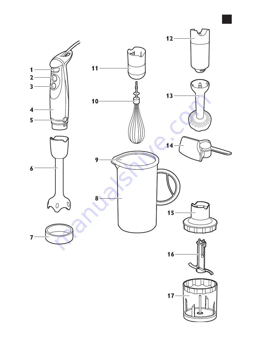 Philips HR1618 Скачать руководство пользователя страница 3