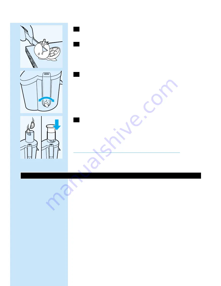 Philips HR1861 Aluminium Collection Instructions For Use Manual Download Page 49