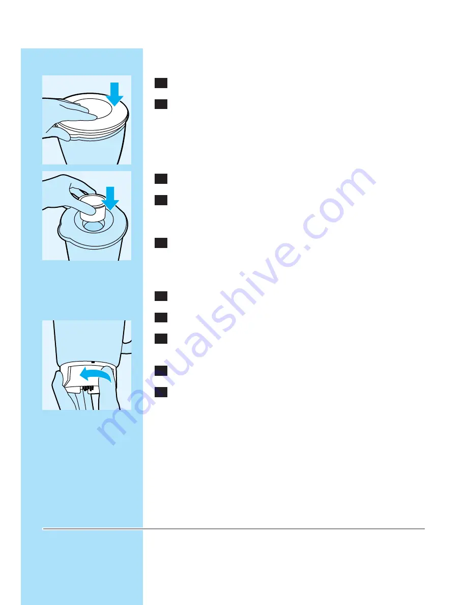 Philips HR2090 Instructions For Use Manual Download Page 30