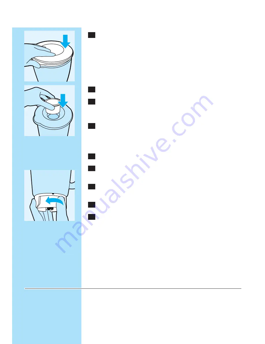 Philips HR2090 Instructions For Use Manual Download Page 61