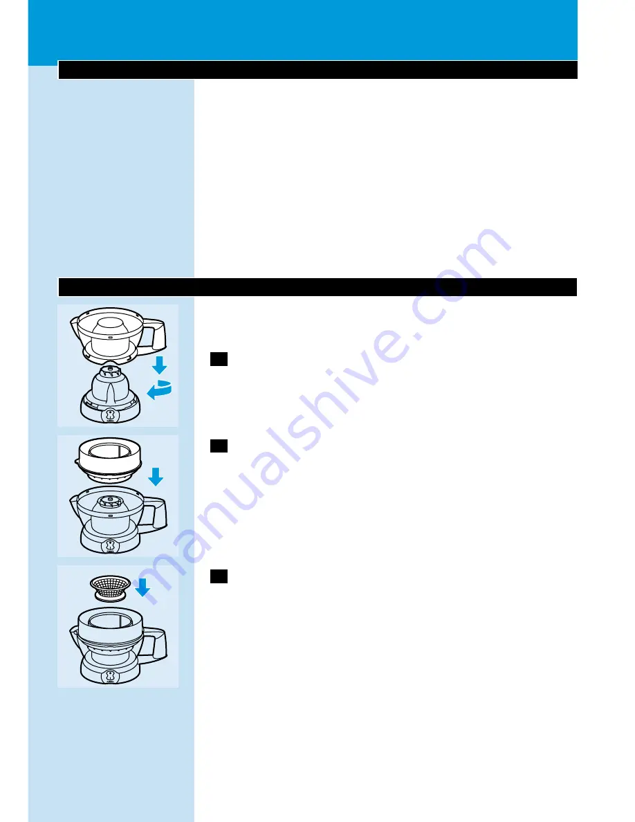 Philips HR2828 Manual Download Page 3