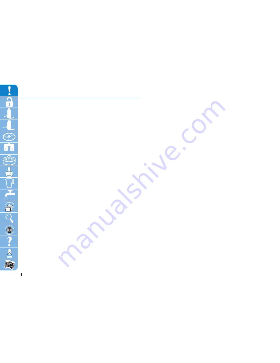 Philips HR7774 Quick Start Manual Download Page 4