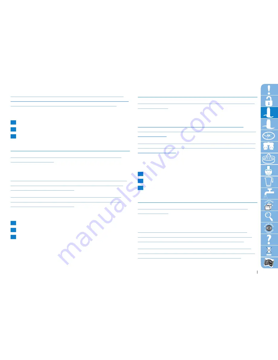 Philips HR7774 Quick Start Manual Download Page 27