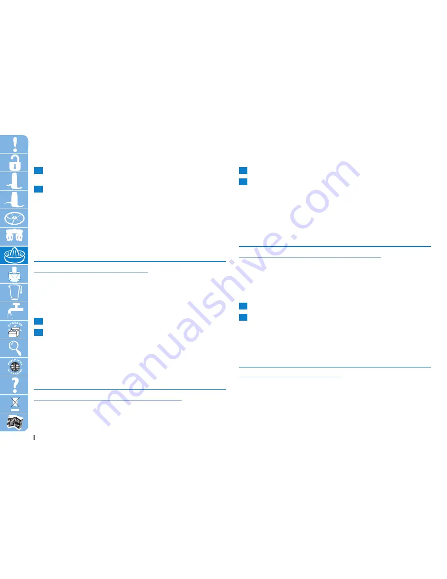 Philips HR7774 Quick Start Manual Download Page 48