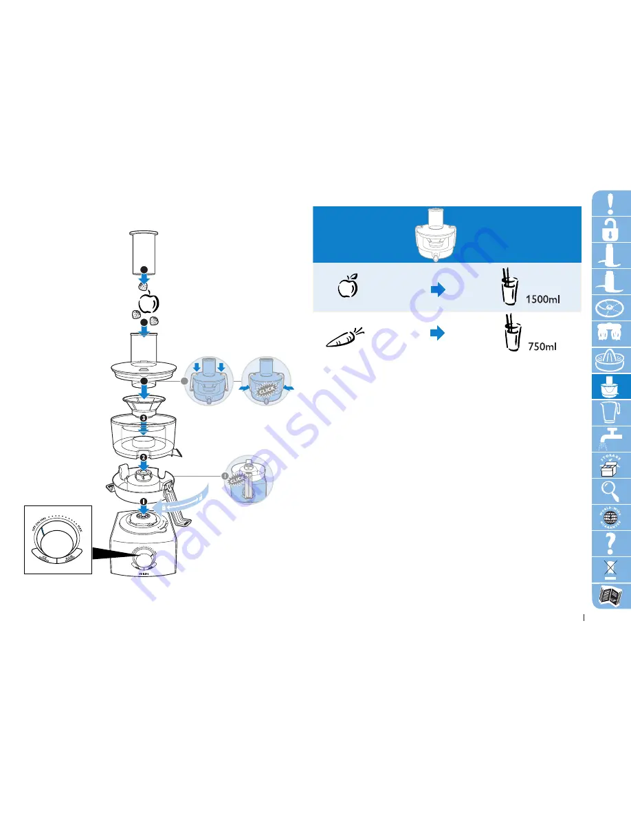 Philips HR7774 Quick Start Manual Download Page 51