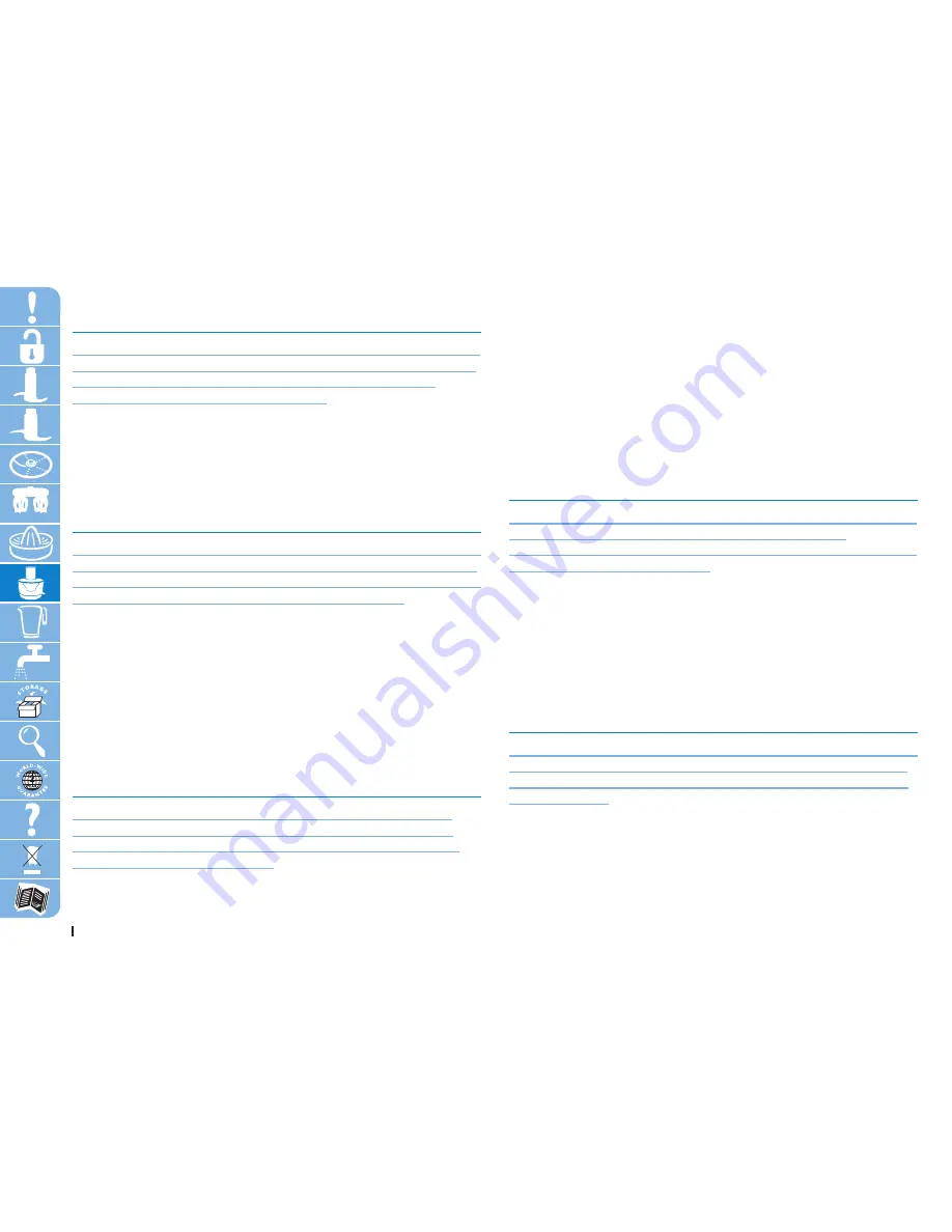 Philips HR7774 Quick Start Manual Download Page 52