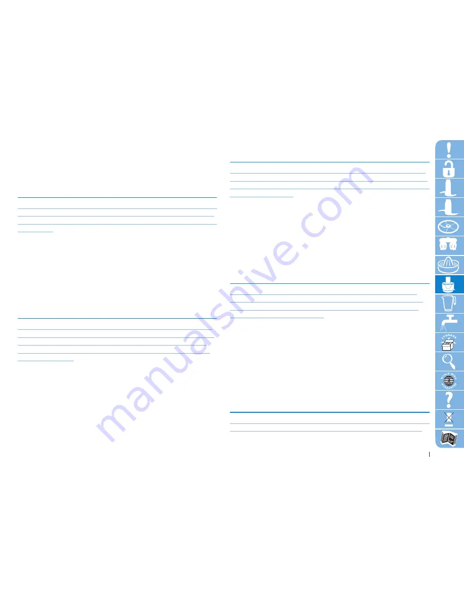 Philips HR7774 Quick Start Manual Download Page 53