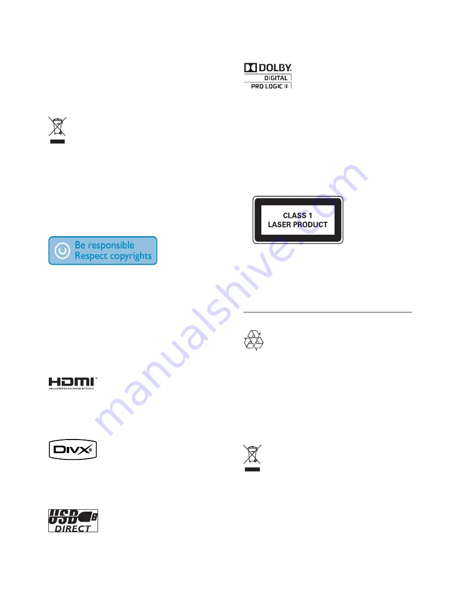 Philips HSB2351 Скачать руководство пользователя страница 7