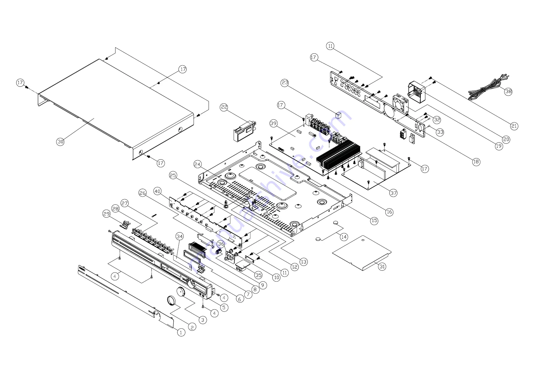 Philips HTR5205 Service Manual Download Page 30