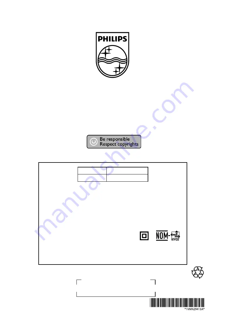 Philips HTS3051B User Manual Download Page 62