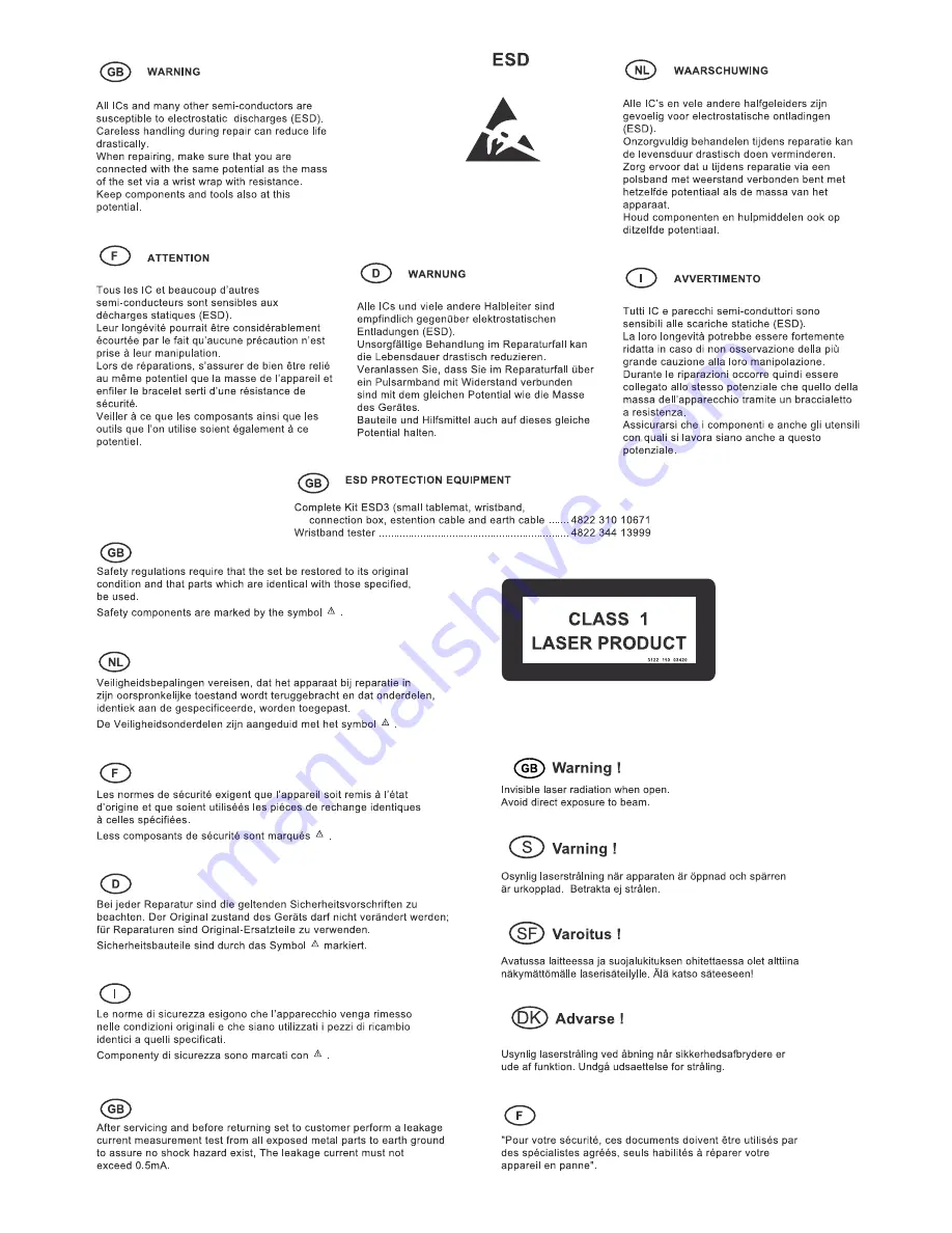 Philips HTS3265 Service Manual Download Page 6