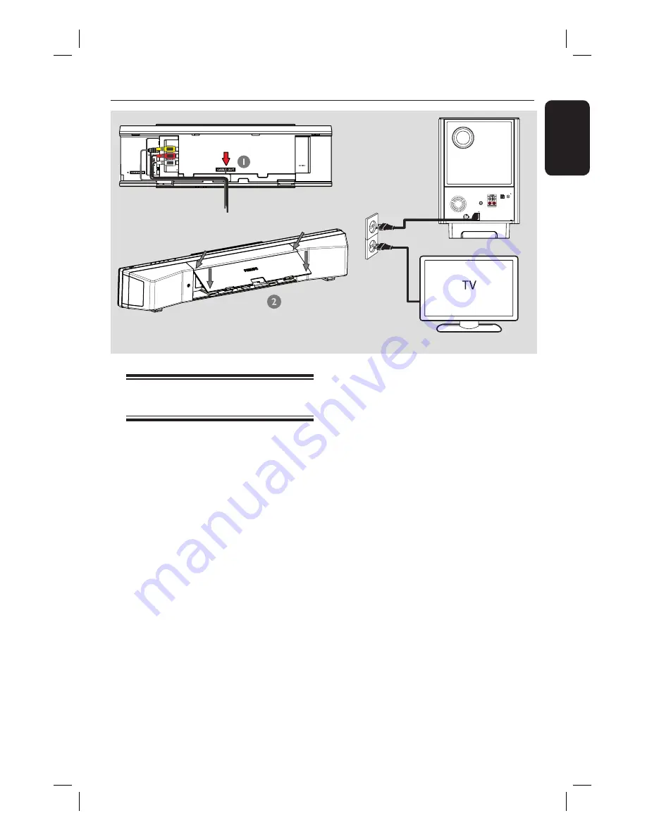 Philips HTS8100 - Soundbar DVD Surround System Скачать руководство пользователя страница 17