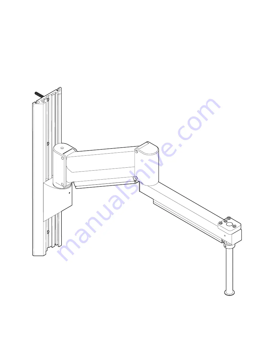 Philips IntelliVue Arm Installation Instructions Manual Download Page 1