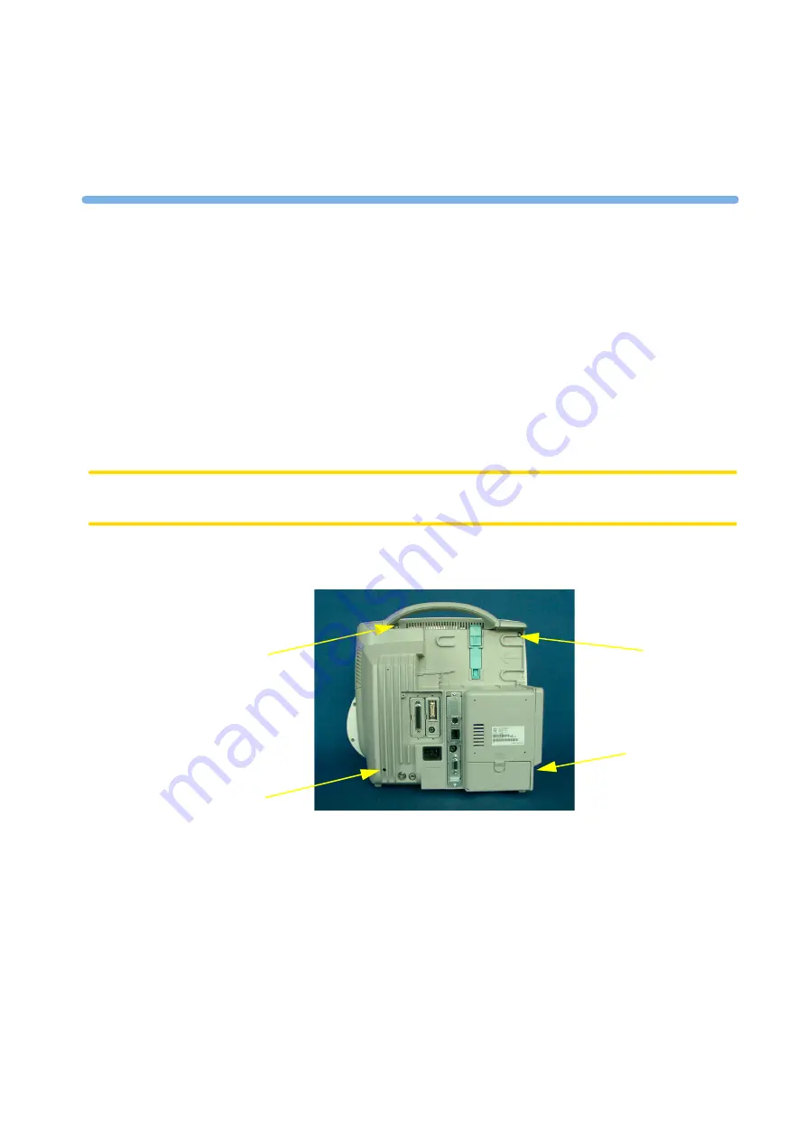 Philips IntelliVue MP40 Hardware Upgrade Installation Manual Download Page 23