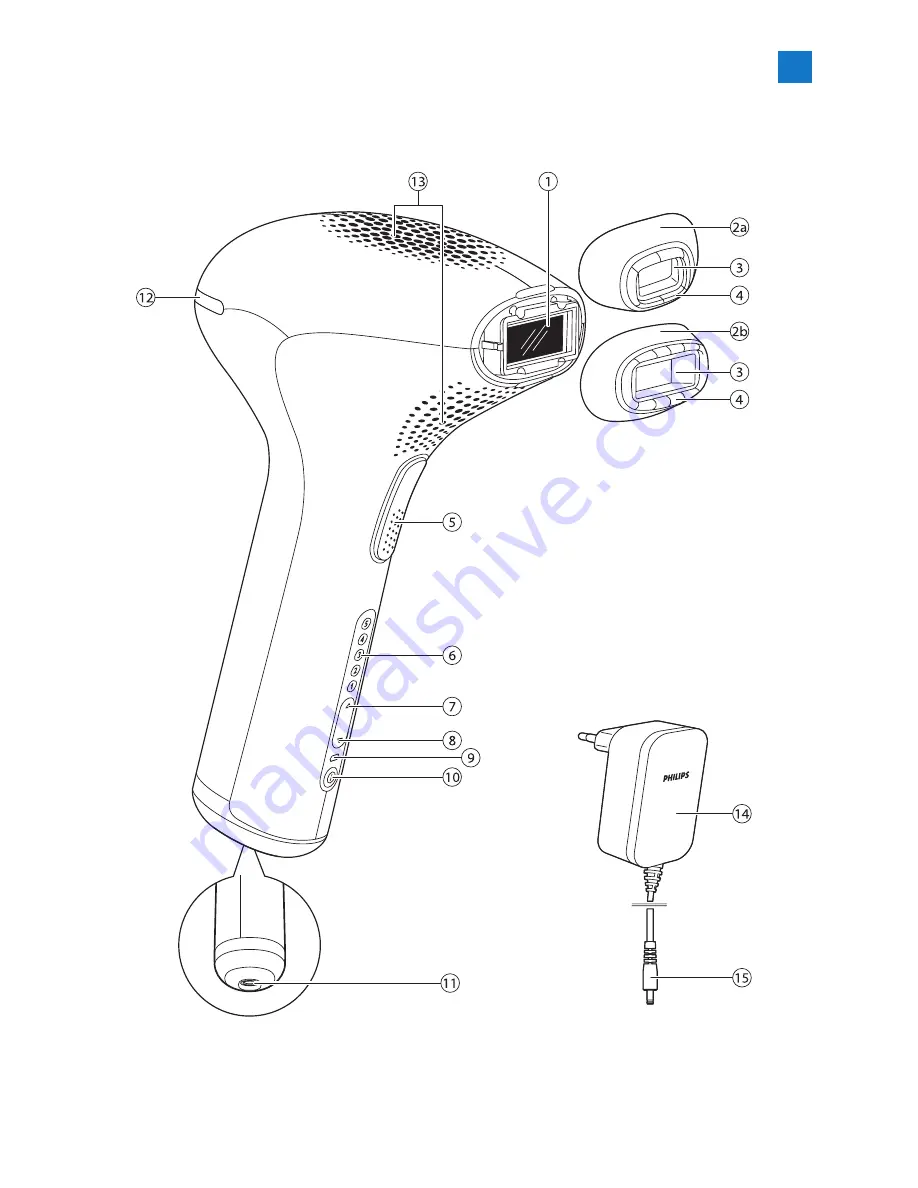 Philips IPL SC2003/11 Скачать руководство пользователя страница 3