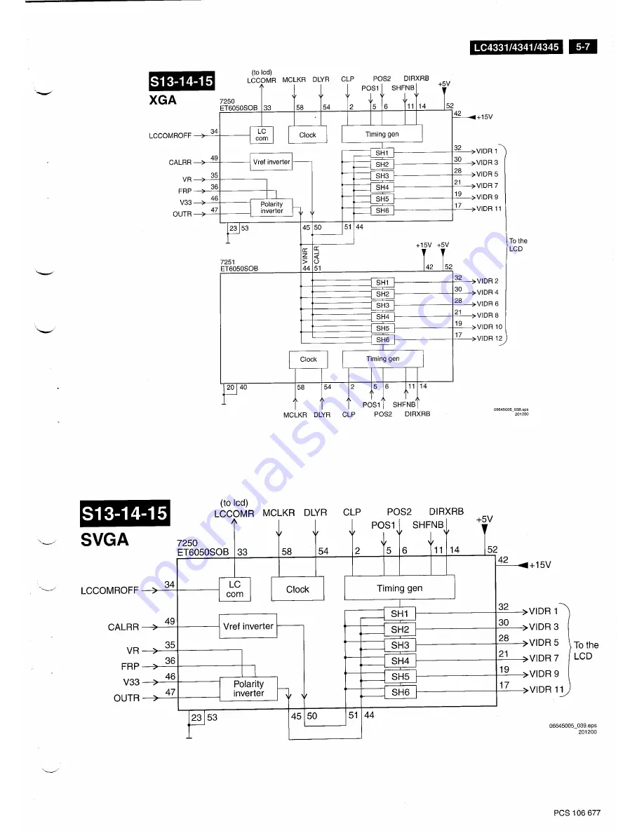 Philips LC4331/00 Service Manual Download Page 12