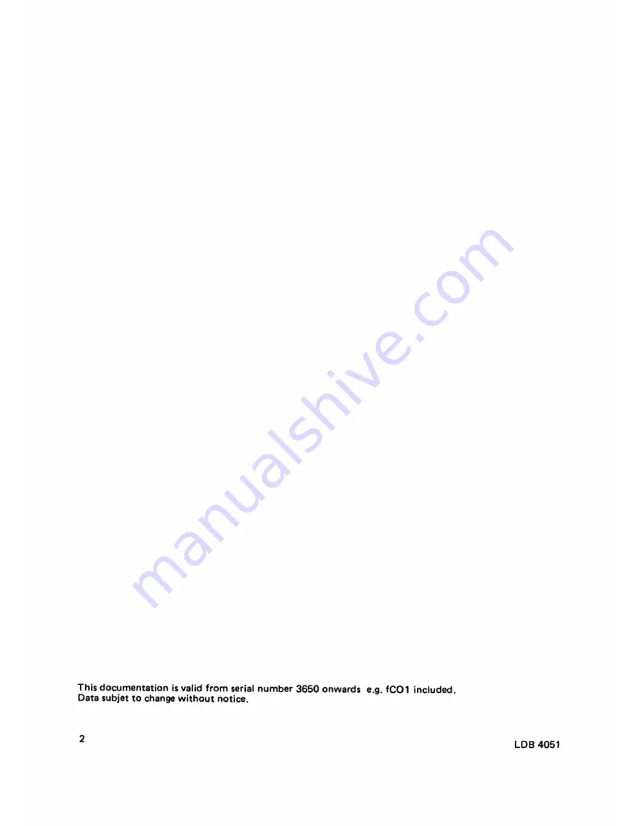 Philips LDB 4051 Service Manual Download Page 2