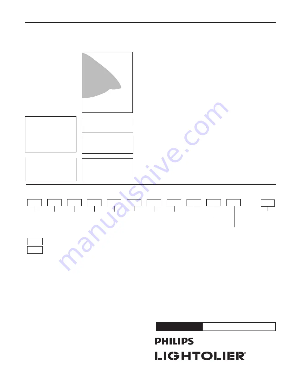 Philips Louver IC Series Specifications Download Page 2