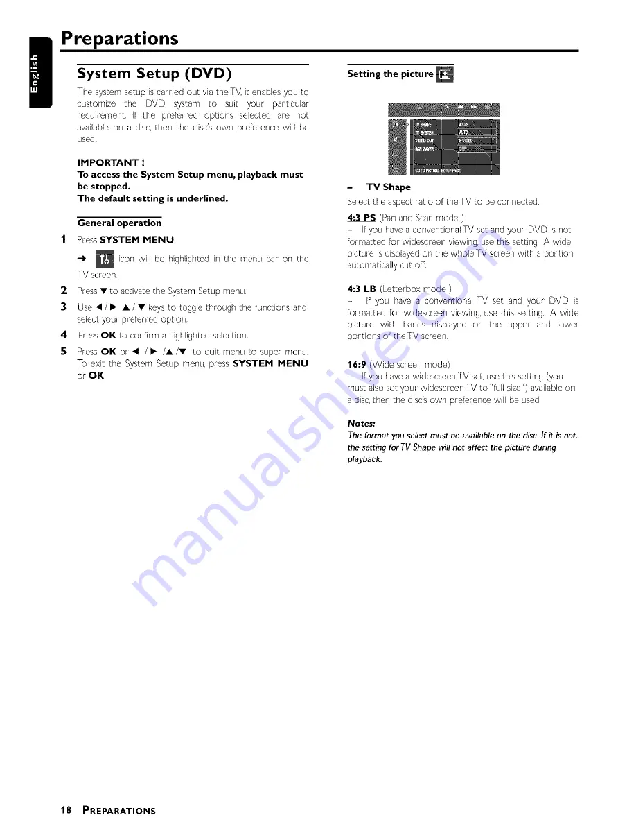 Philips LX3750 Owner'S Manual Download Page 18