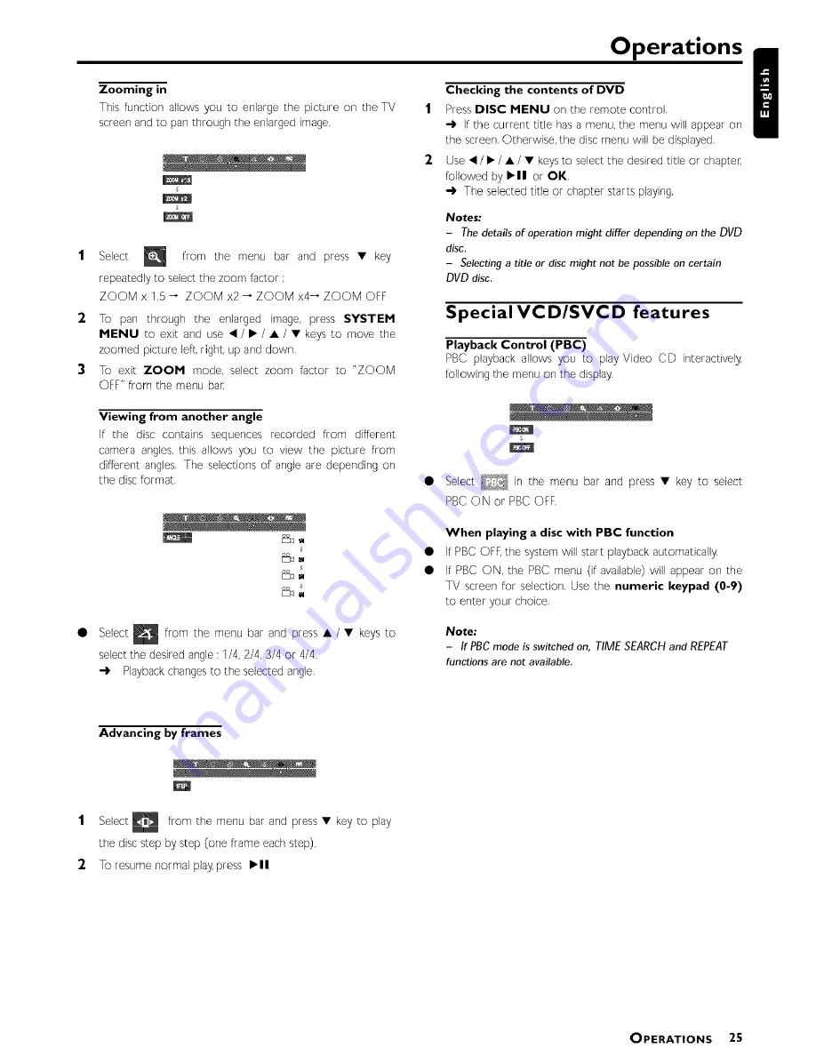 Philips LX3750 Owner'S Manual Download Page 25