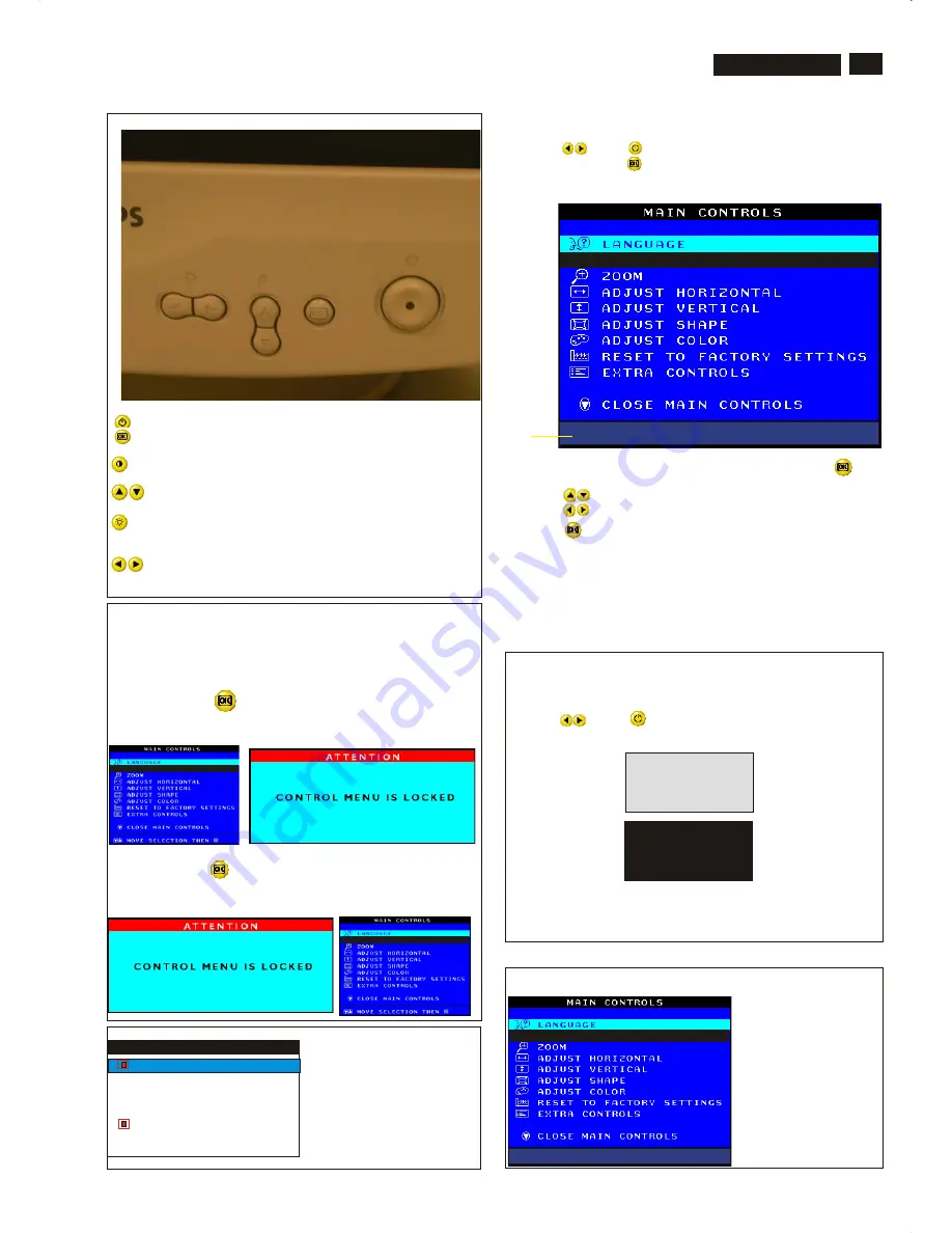 Philips M32 107T4 GS 3 Service Manual Download Page 13