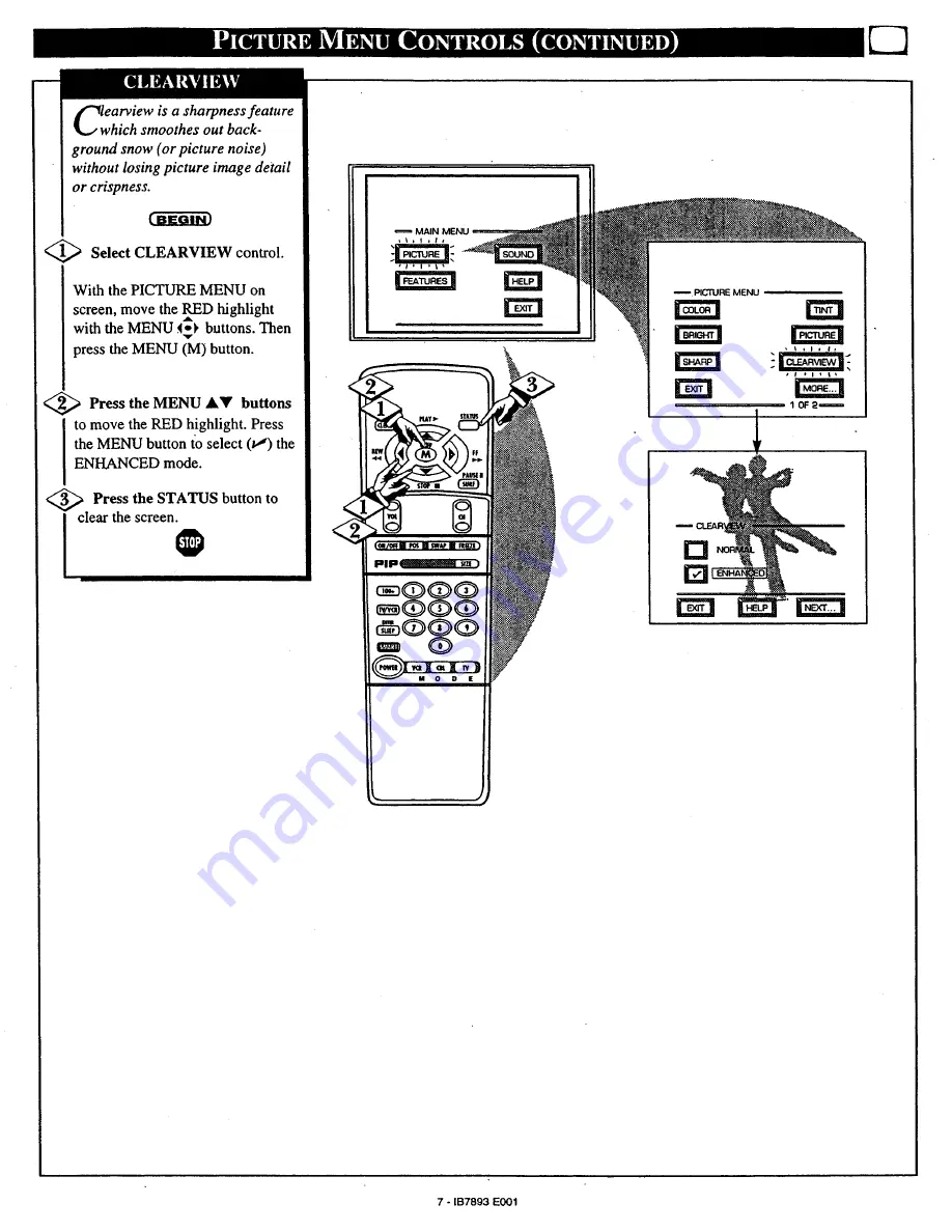 Philips Magnavox 7P4830W Owner'S Manual Download Page 5