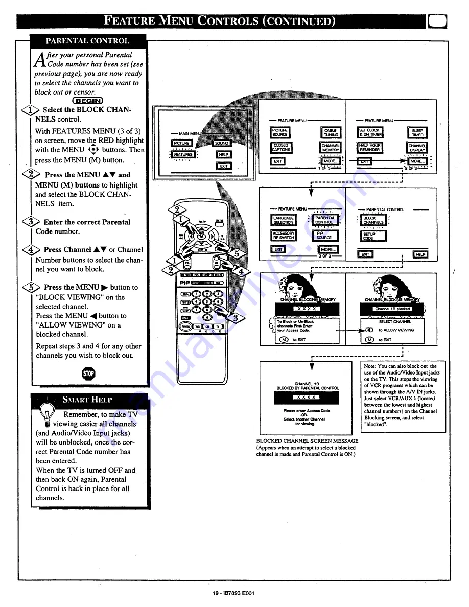 Philips Magnavox 7P4830W Owner'S Manual Download Page 19