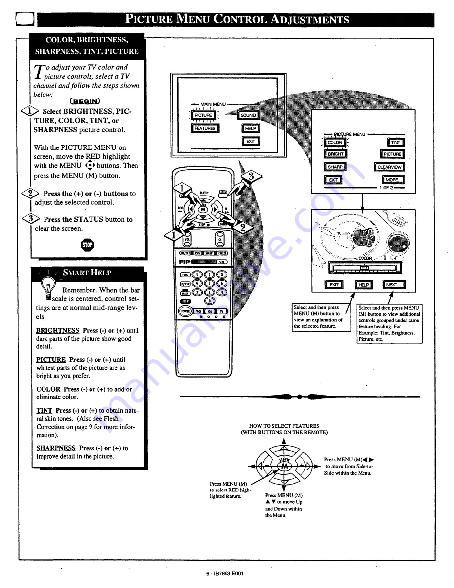 Philips Magnavox 7P4830W199 Owner'S Manual Download Page 6