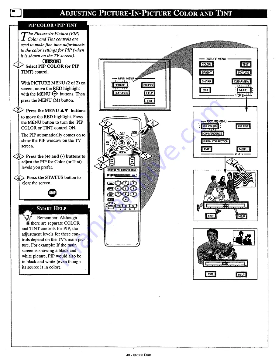 Philips Magnavox 7P4830W199 Скачать руководство пользователя страница 40