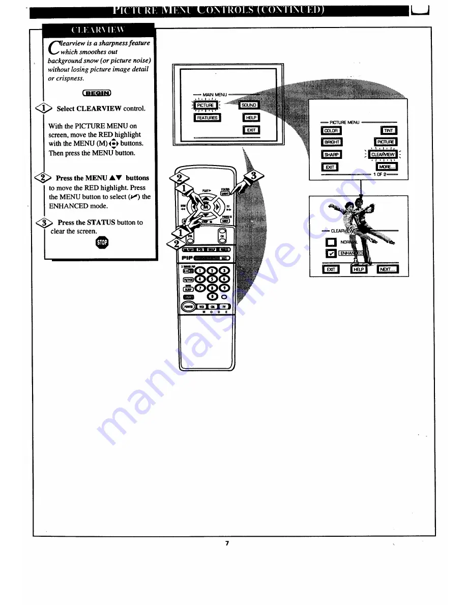 Philips MAGNAVOX 7P6041C101 Owner'S Manual Download Page 7