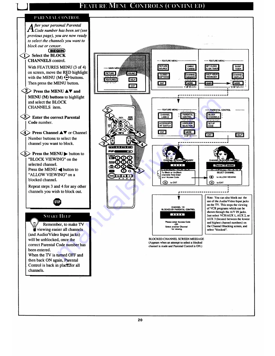 Philips MAGNAVOX 7P6041C101 Owner'S Manual Download Page 20