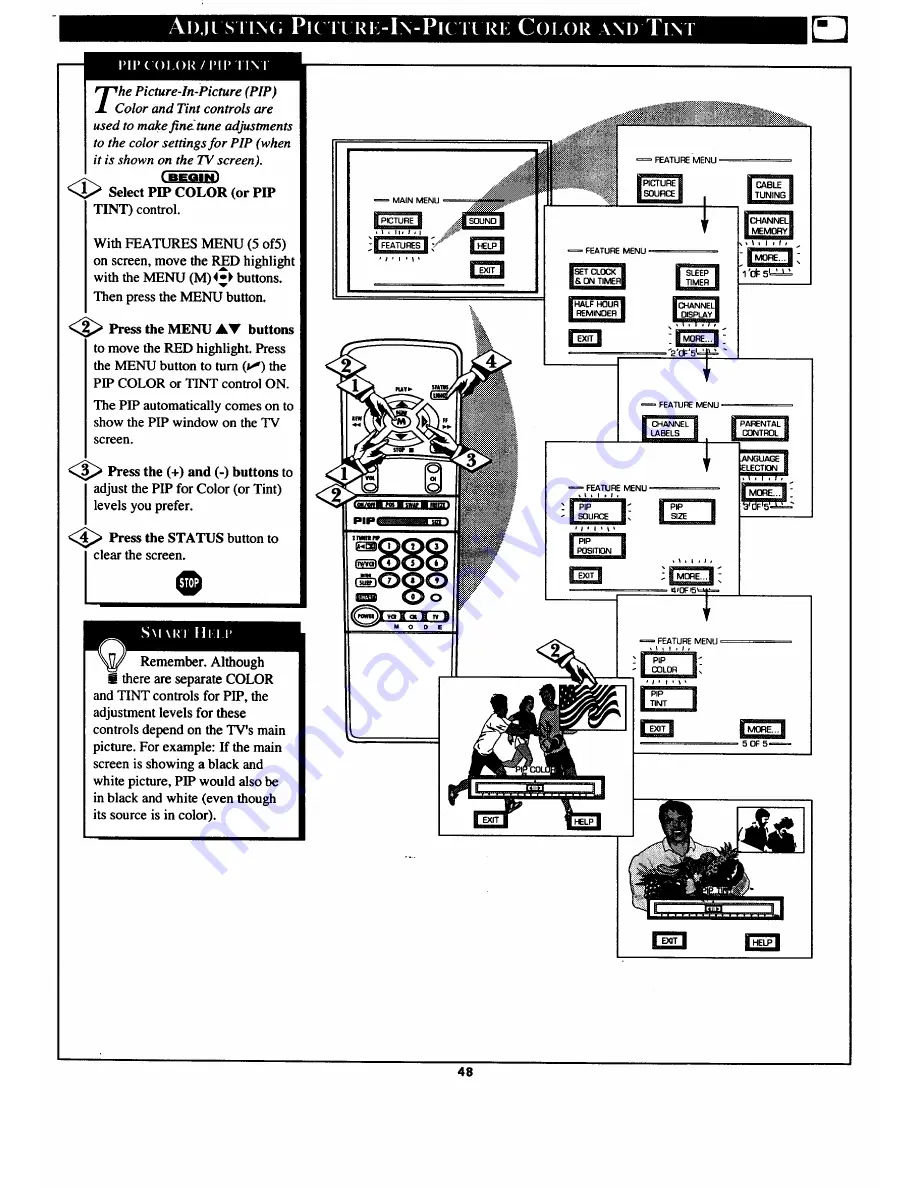 Philips MAGNAVOX 7P6041C101 Owner'S Manual Download Page 48