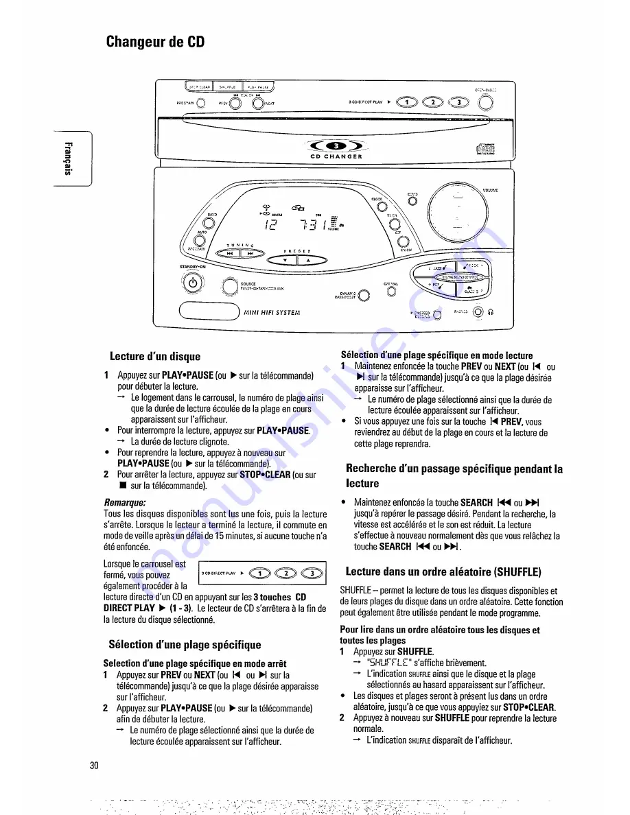 Philips Magnavox FW 340C Скачать руководство пользователя страница 15