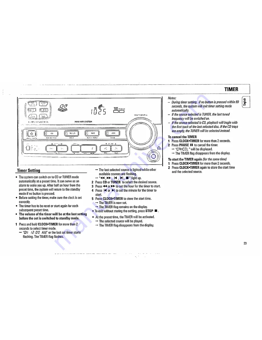 Philips Magnavox FW 62C Скачать руководство пользователя страница 23