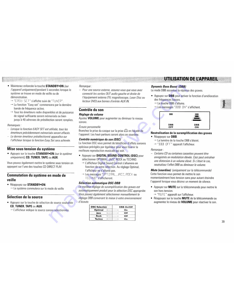 Philips Magnavox FW380C Manual Download Page 39