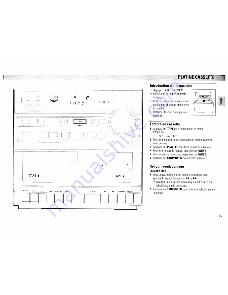 Philips Magnavox FW380C Manual Download Page 45