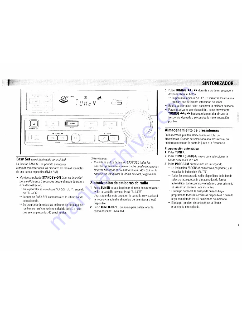 Philips Magnavox FW380C Скачать руководство пользователя страница 69