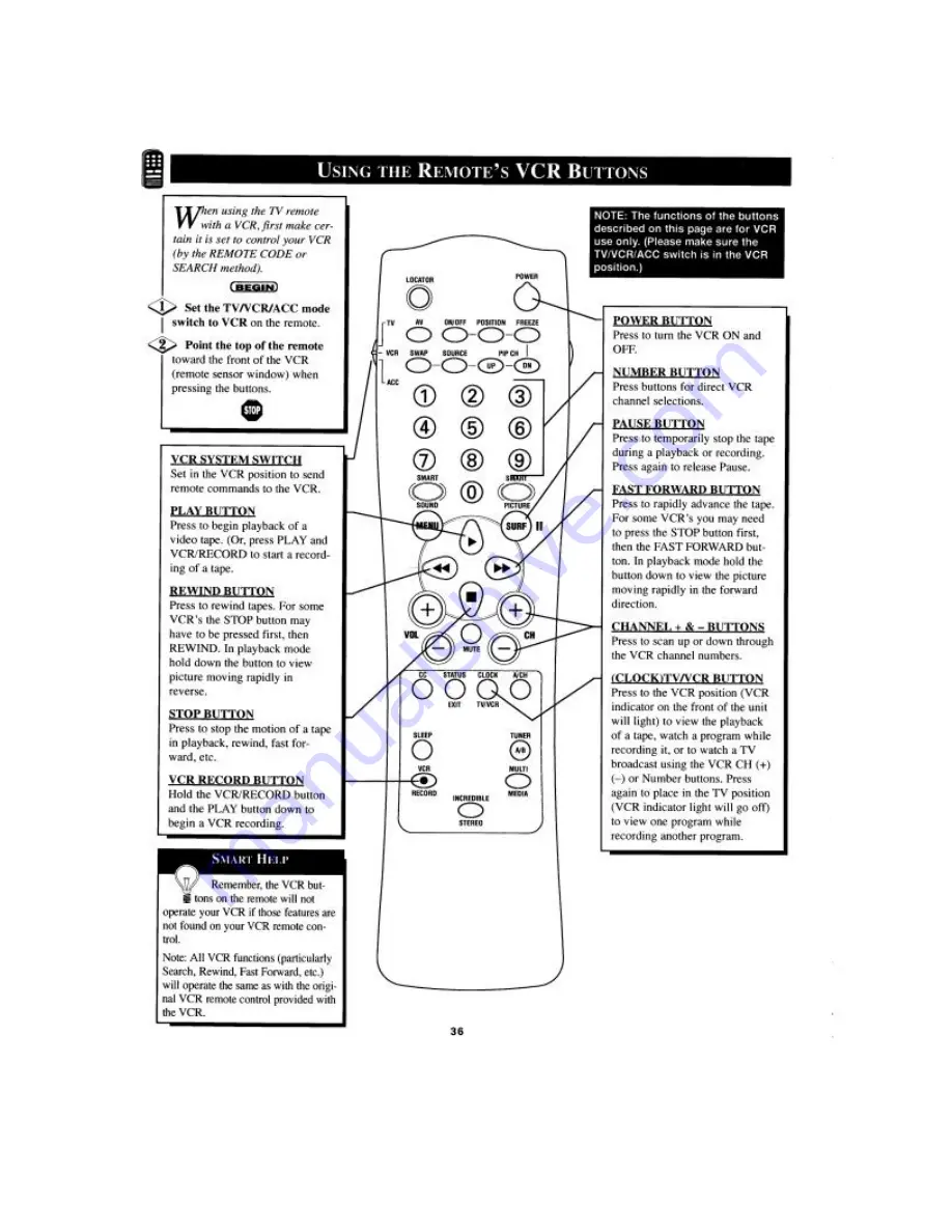 Philips Magnavox MX2791BI Instructions For Use Manual Download Page 36