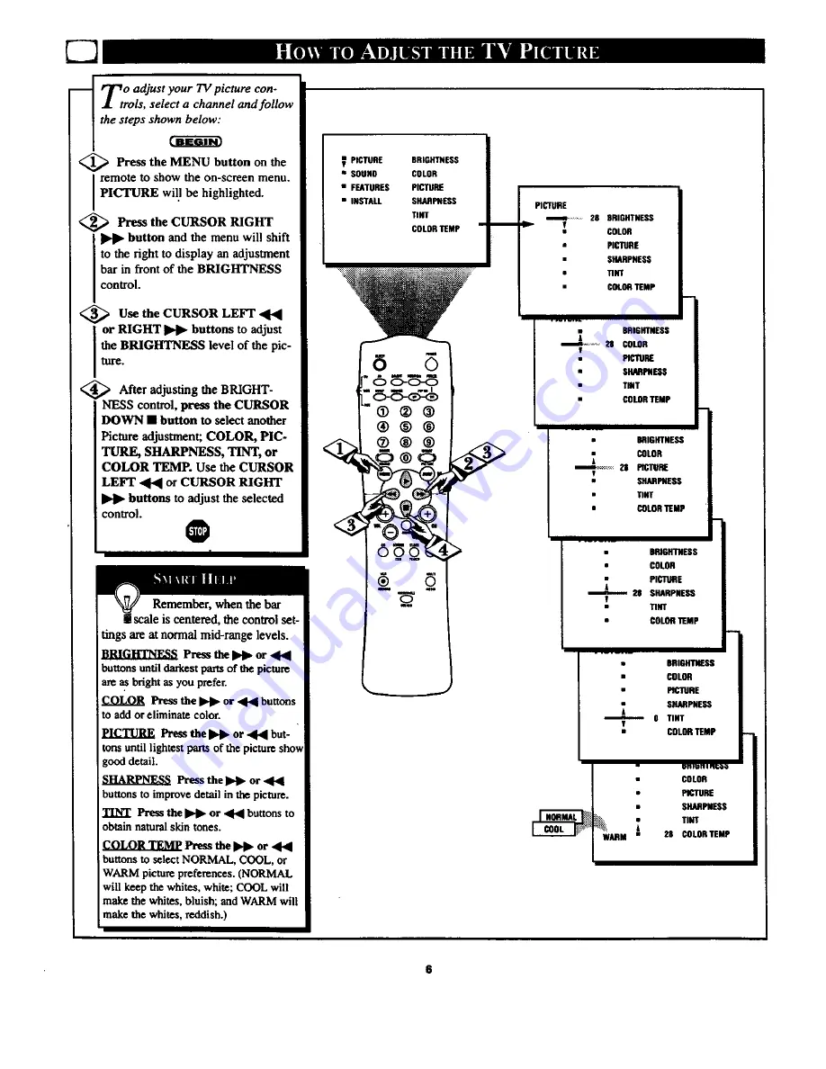 Philips Magnavox TP3268C1 Instructions For Use Manual Download Page 6