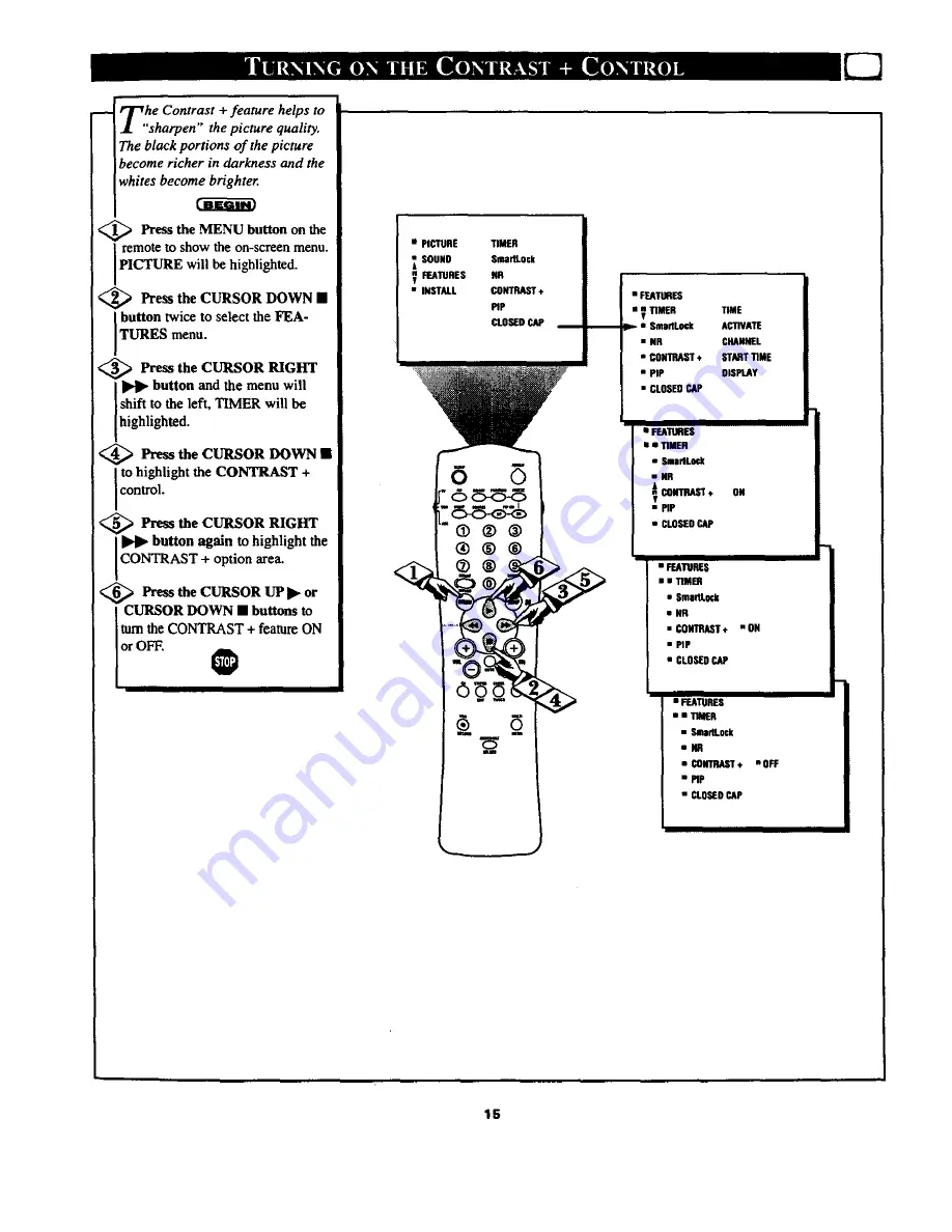 Philips Magnavox TP3268C1 Скачать руководство пользователя страница 15