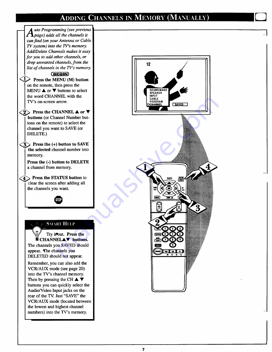 Philips Magnavox TS3254 Owner'S Manual Download Page 7