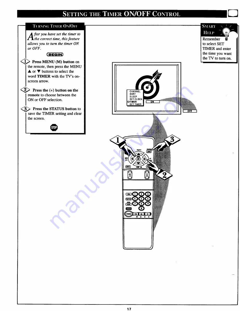 Philips Magnavox TS3254 Owner'S Manual Download Page 17