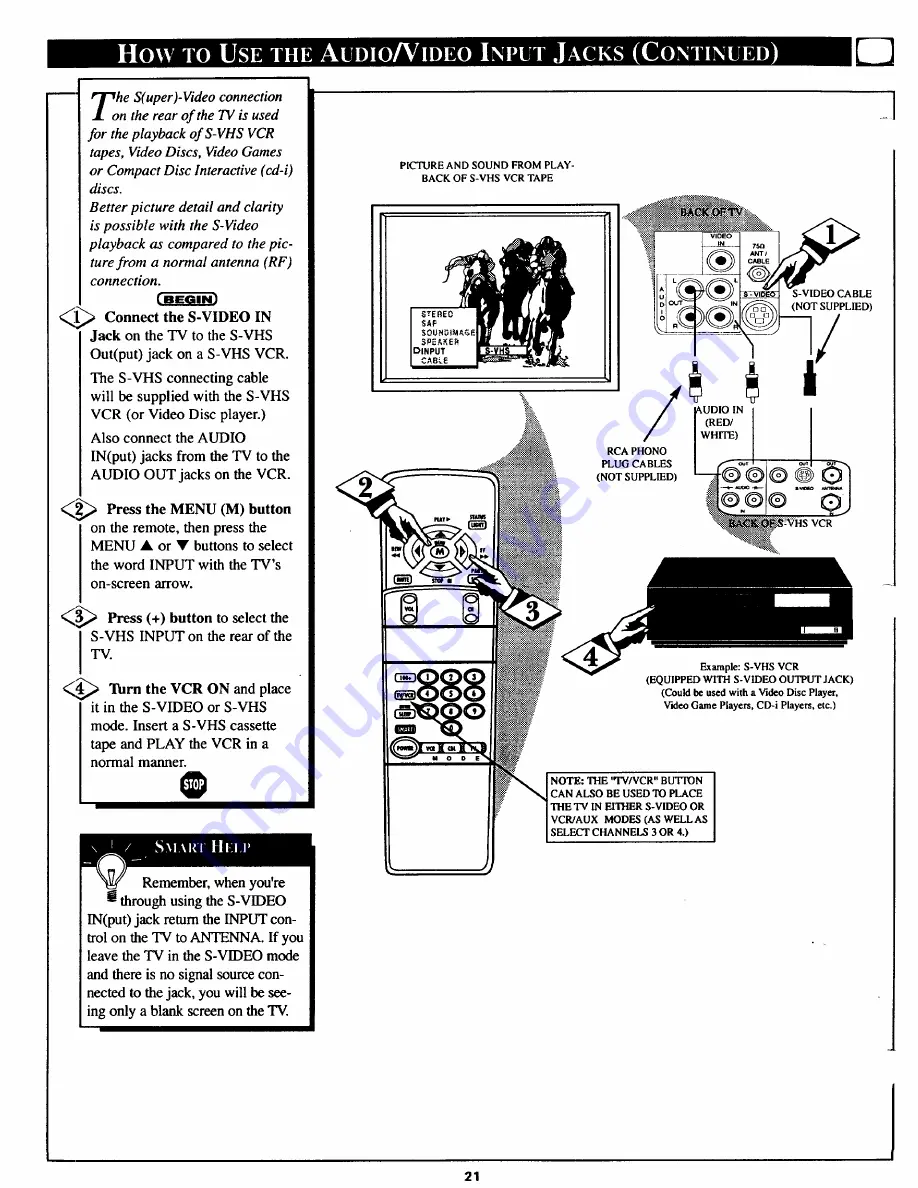 Philips Magnavox TS3254 Owner'S Manual Download Page 21