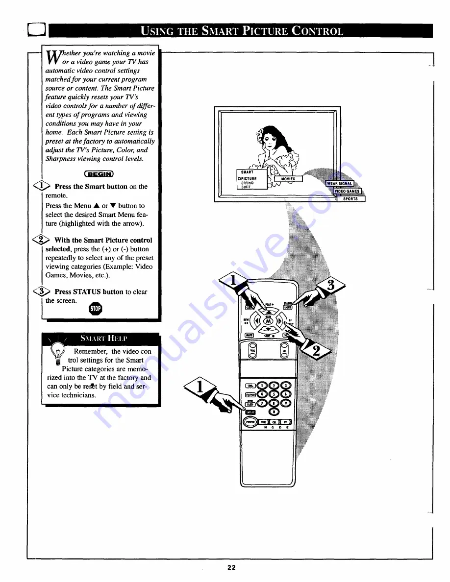 Philips Magnavox TS3254 Owner'S Manual Download Page 22