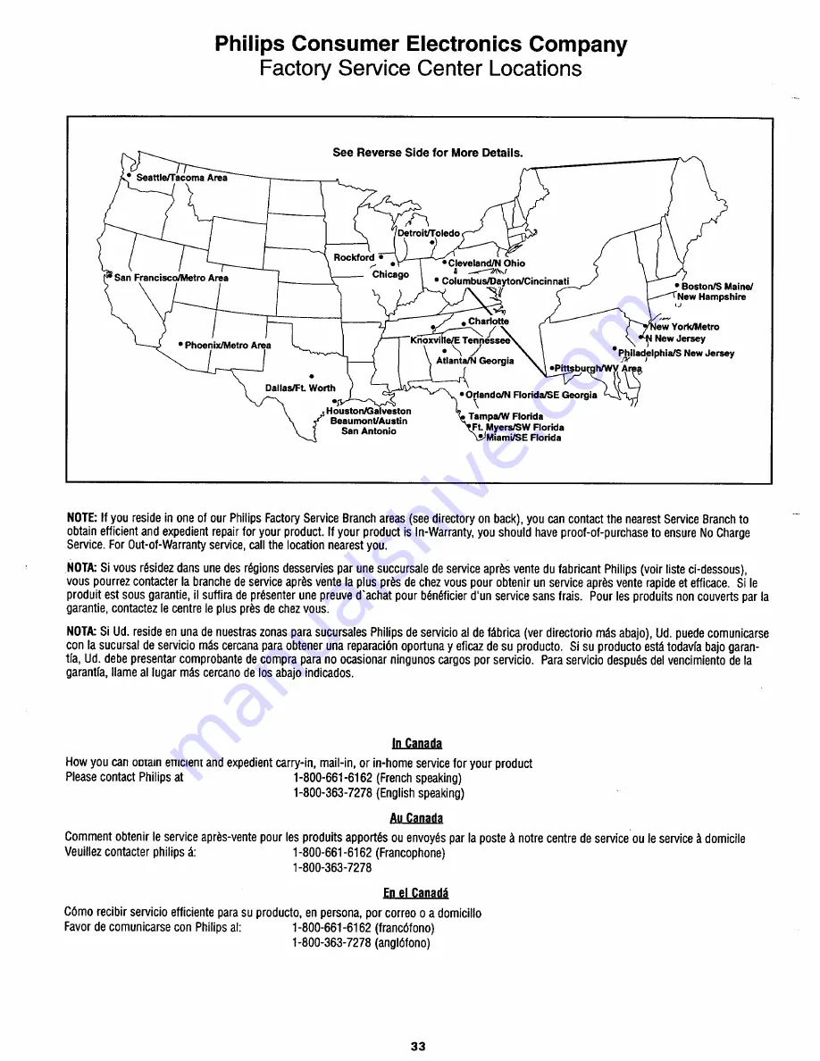 Philips Magnavox TS3254 Owner'S Manual Download Page 33