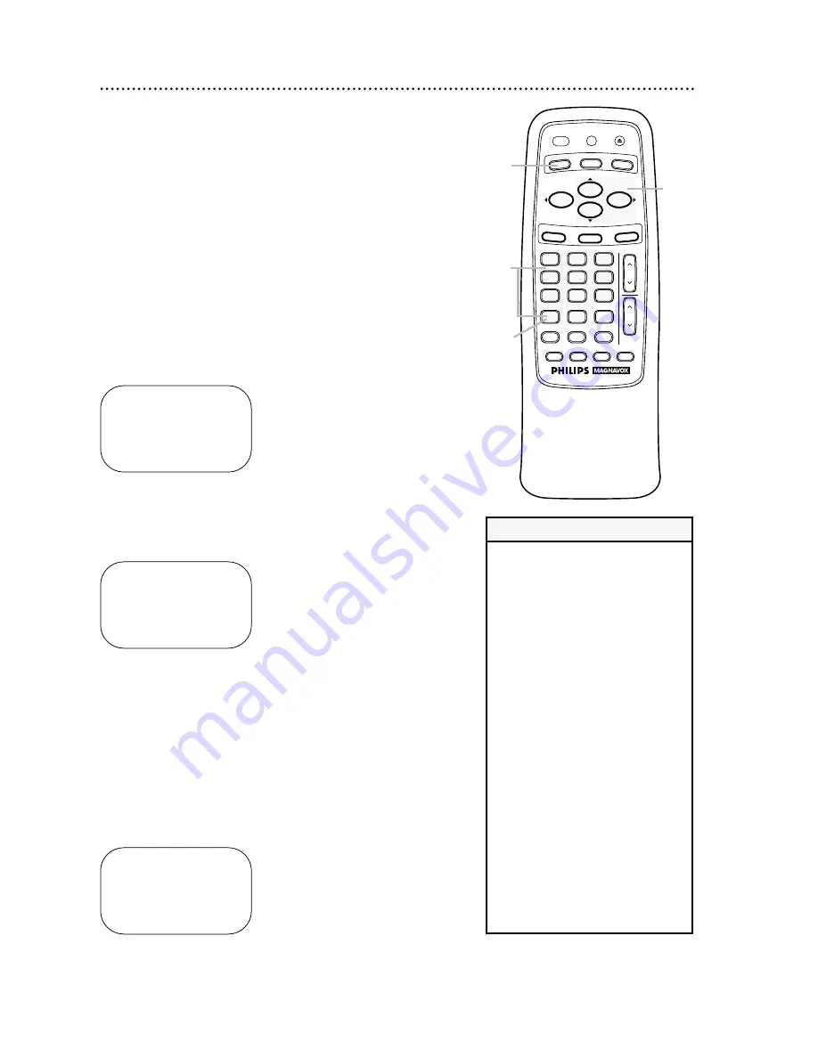 Philips Magnavox VRA431AT Owner'S Manual Download Page 40