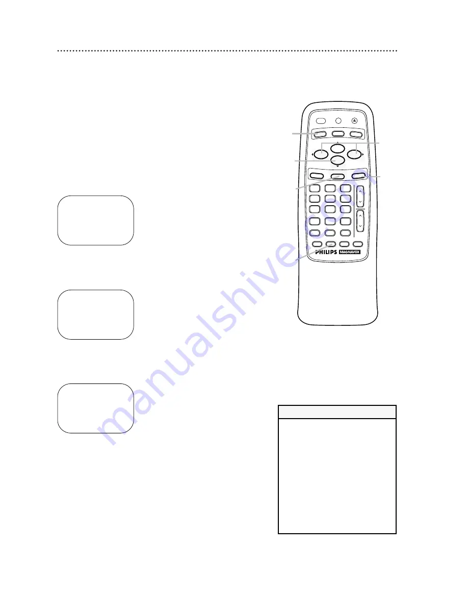 Philips Magnavox VRA431AT Owner'S Manual Download Page 44