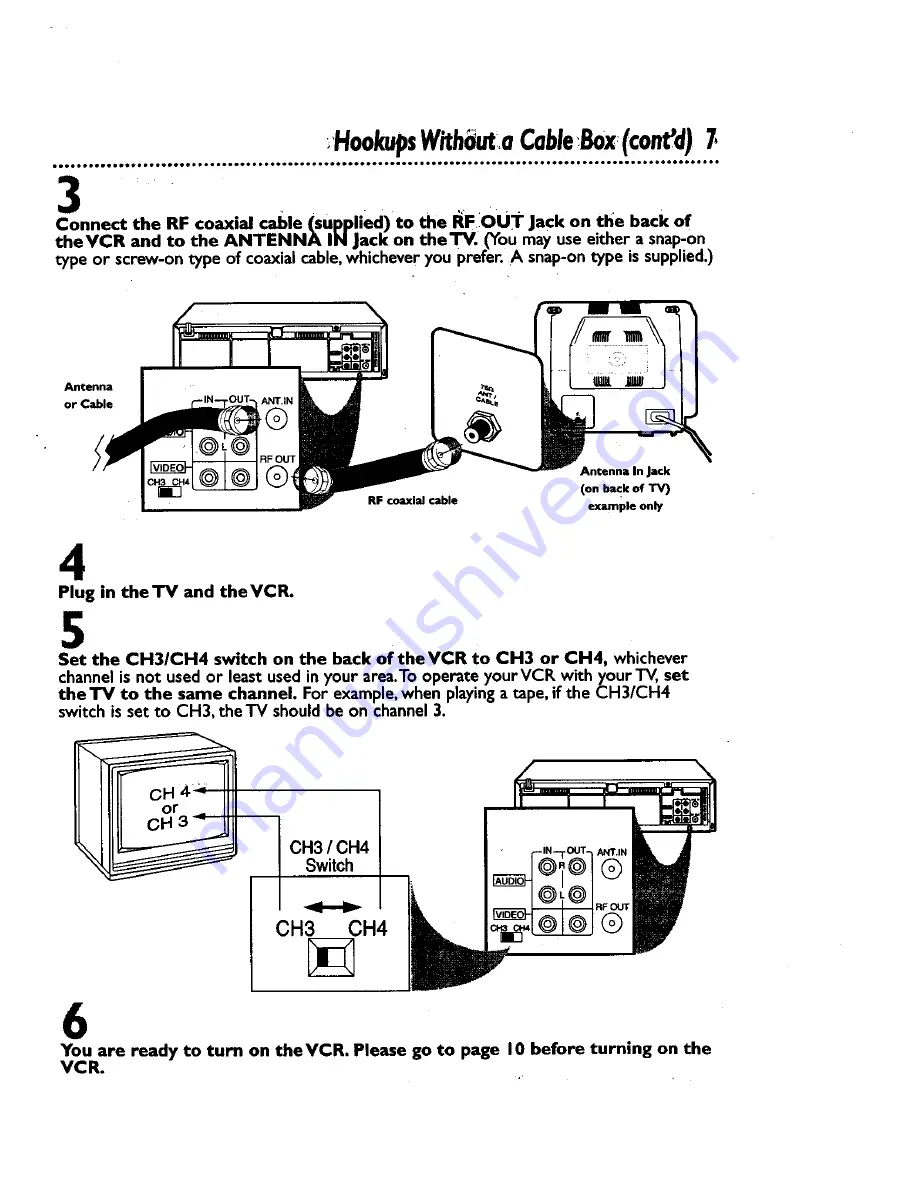 Philips Magnavox VRZ344AT Скачать руководство пользователя страница 7