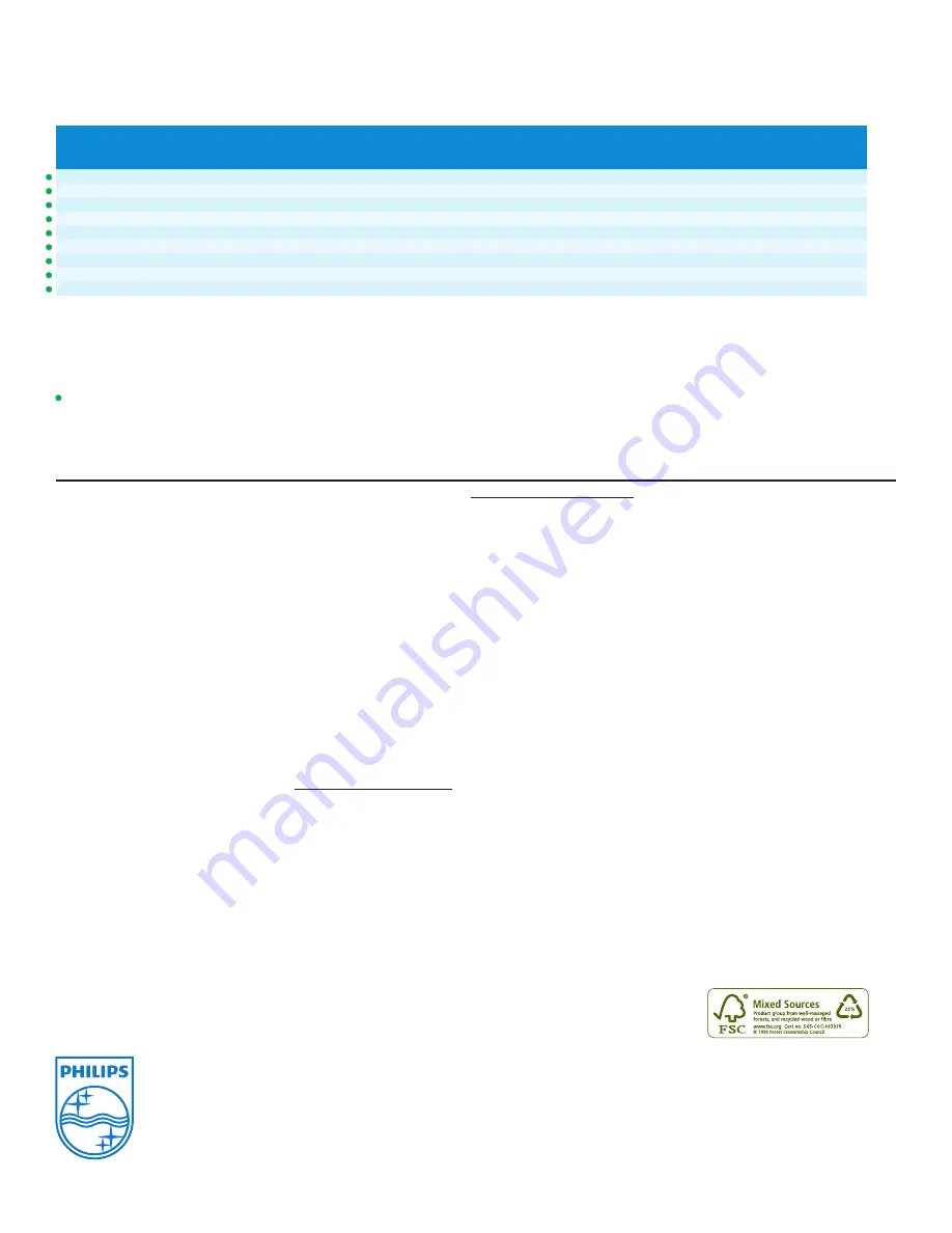 Philips MasterColor P-5496-E Brochure Download Page 2