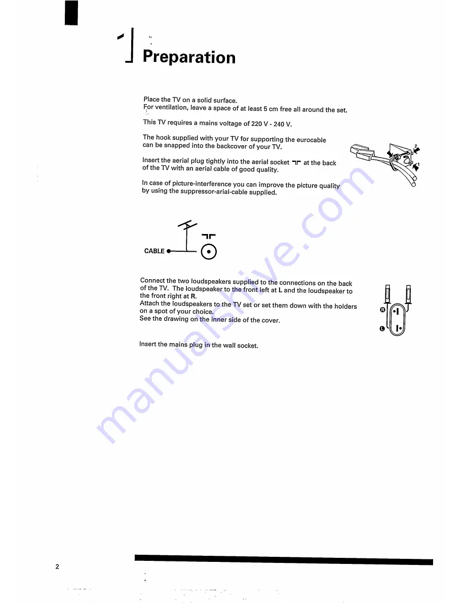 Philips Matchline 28ML8765 Скачать руководство пользователя страница 4